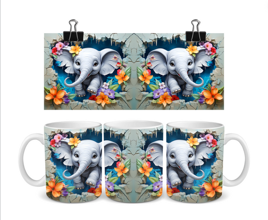 Tasse - Elefant
